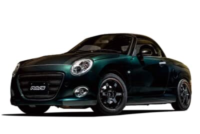 ダイハツ コペンに装着したVOLK RACING TE37 SONIC TIME ATTACK EDITION