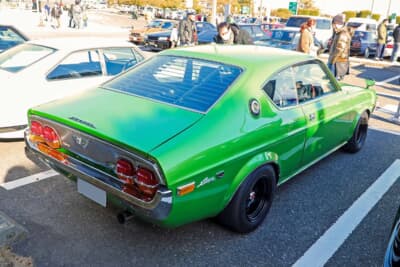 マツダ 2代目 LA22S型 ルーチェ：子どもの頃によく見ていたルーチェを思い出し、オーナーの友孝さんは購入した